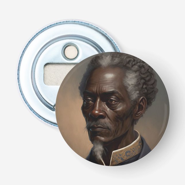 Décapsuleur Cleon portrait peinture (Devant)