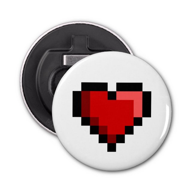 Décapsuleur Coeur d'amour (Devant)