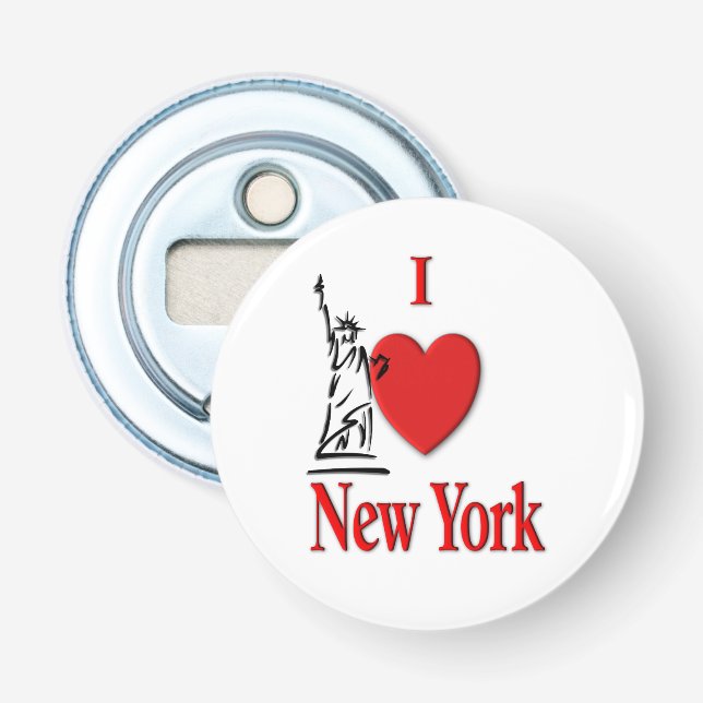 Décapsuleur Cœur NY (Devant)