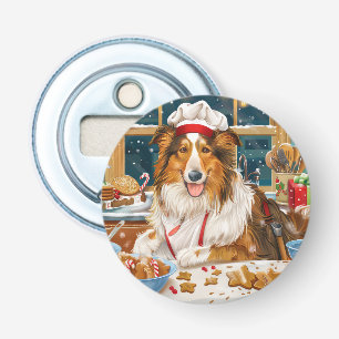 Décapsuleur Collie Holiday Baking : Festive Christmas