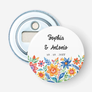 Décapsuleur Coloré mexicain Floral Fiesta Mariage