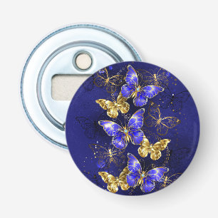Décapsuleur Composition avec papillons Sapphire