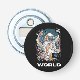 Décapsuleur Conception de l'astronaute mondiale