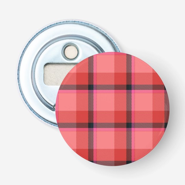 Décapsuleur Conception de tartan (Devant)