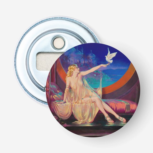 Décapsuleur Concubine de Sultana le sultan arabe 1925 (Devant)