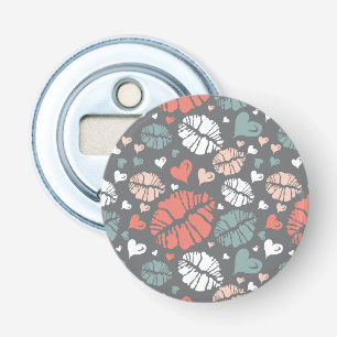 Décapsuleur Copie de baiser et motif de coeur