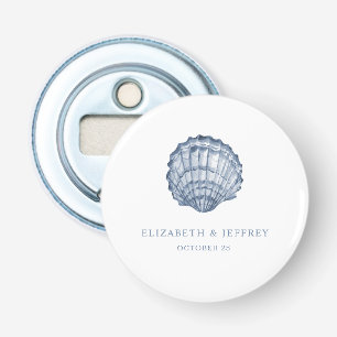 Décapsuleur Coquillages bleus rustiques Marine Ocean Beach Mar