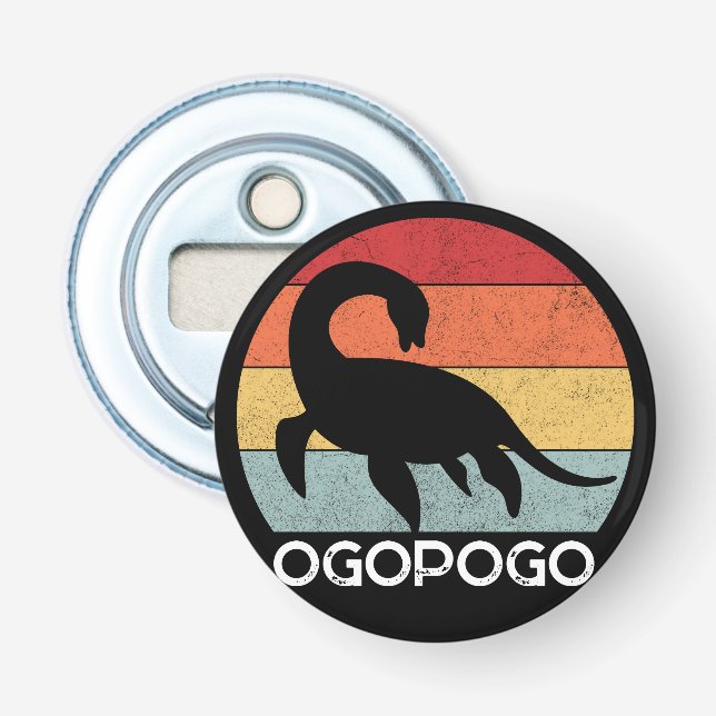 Décapsuleur Coucher de soleil rétrograde Ogopogo les années 70 (Devant)