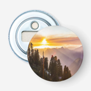 Décapsuleur Coucher de soleil sur la forêt