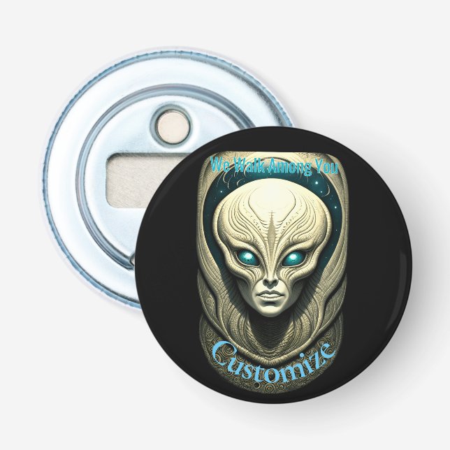 Décapsuleur Crâne Alien Tête Thunder_Cove (Devant)