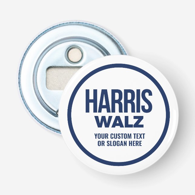 Décapsuleur Créez votre propre Harris Walz 2024 (Devant)