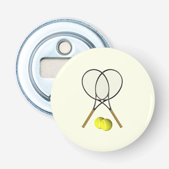 Décapsuleur Crème double de tennis (Devant)