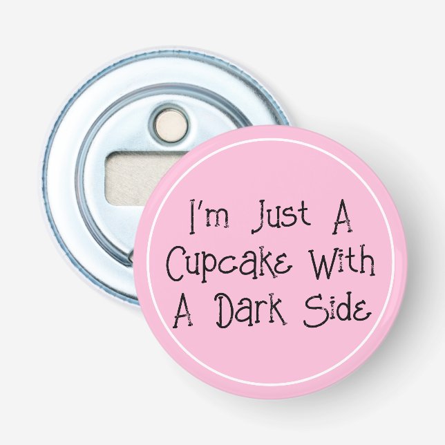 Décapsuleur Cupcake foncé Pastel Goth (Devant)