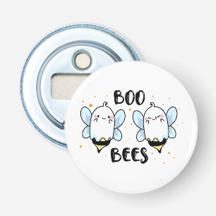 Décapsuleur Cute Ghost Boo Bees - Funny Halloween sur blanc
