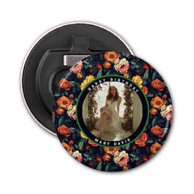 Décapsuleur Cute Rose Flower Spring Birthday (Devant)