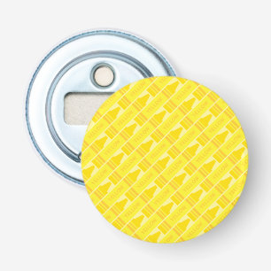 Décapsuleur Cute Yellow Crayon Artsy Motif