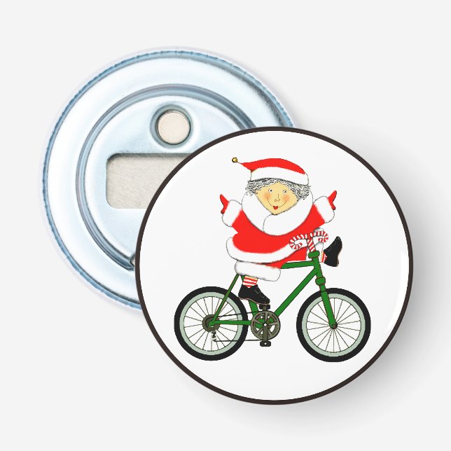 Décapsuleur Cyclisme Cycliste Noël (Devant)
