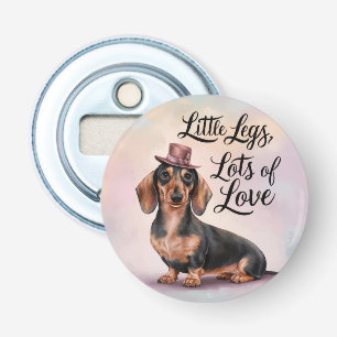 Décapsuleur Dachshund Petits Jambes Beaucoup d'amour