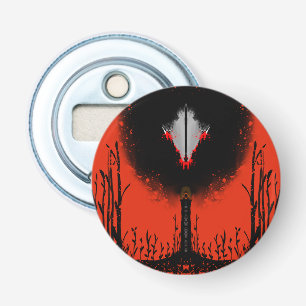 Décapsuleur Dark Anime Fantasy Crow and Demon Art