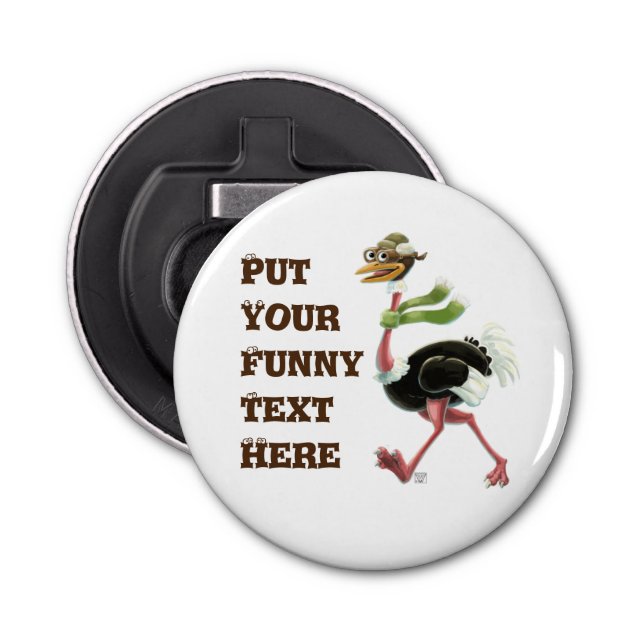 Décapsuleur Desert Ostrich Runner (Devant)