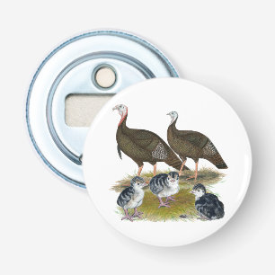 Décapsuleur Dindes Famille Sauvage de l'Est