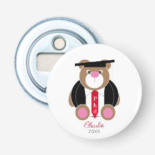 Décapsuleur Docteur en philosophie félicitations ours mignon