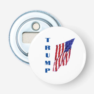 Décapsuleur Donald Trump American Flag Pop Art
