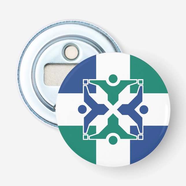 Décapsuleur Drapeau de Columbia, Missouri (Devant)