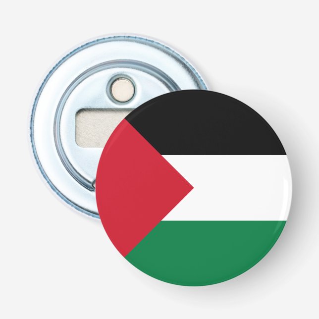 Décapsuleur Drapeau de la Palestine (Devant)