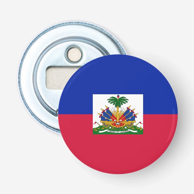 Décapsuleur Drapeau d'Haïti (Devant)