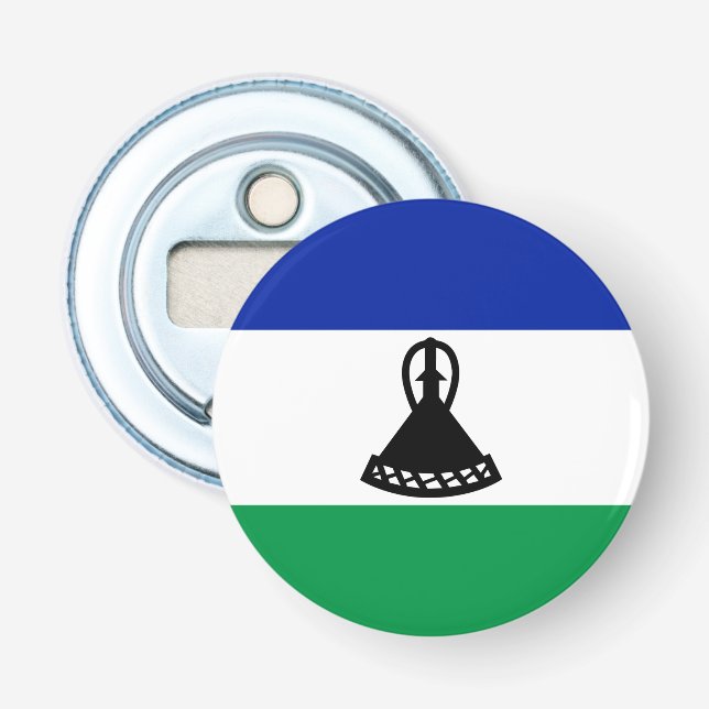 Décapsuleur Drapeau du Lesotho (Devant)