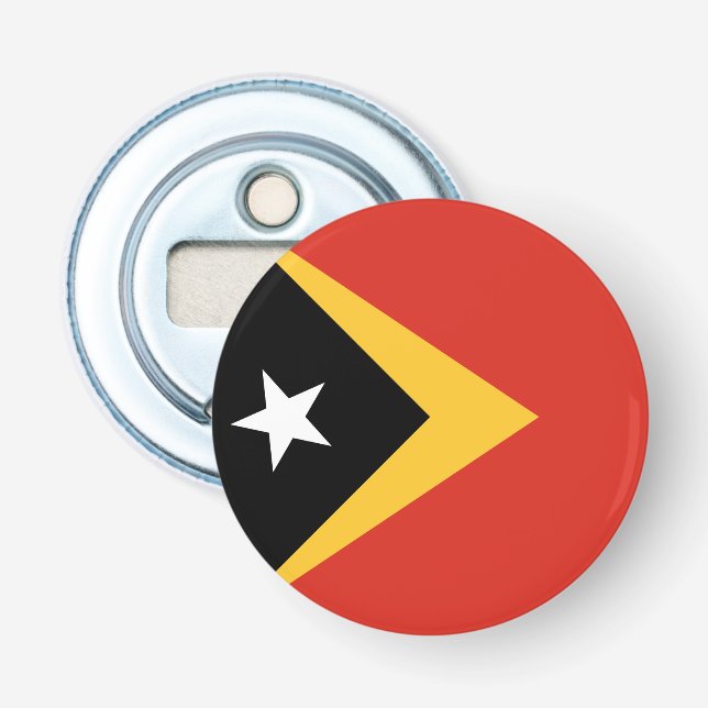 Décapsuleur Drapeau du Timor oriental (Devant)