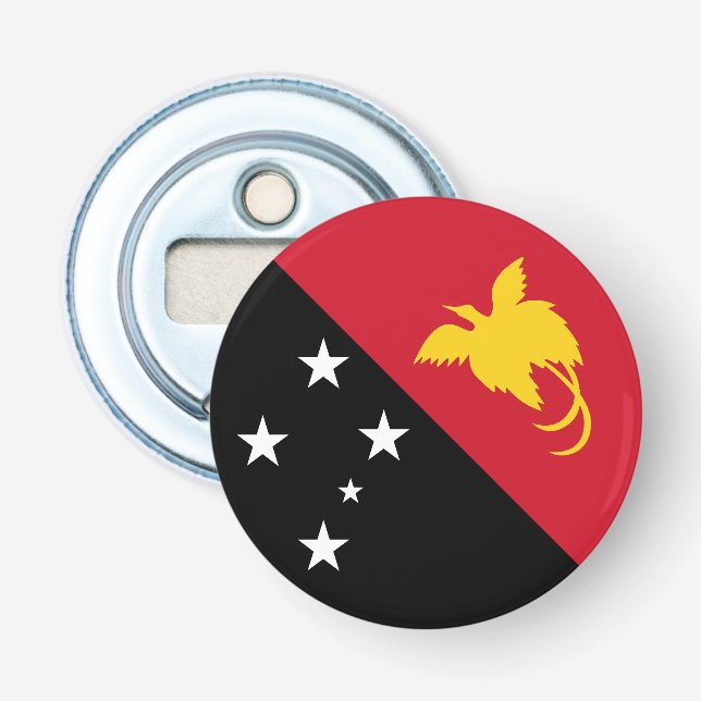 Décapsuleur Drapeau Papouasie-Nouvelle-Guinée (Devant)