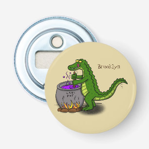 Décapsuleur Drôle alligator vert cuisine dessin animé