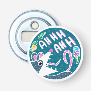 Décapsuleur Drôle Cartoon hurlant Possum