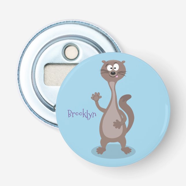 Décapsuleur Drôle dessin animé en toile (Devant)