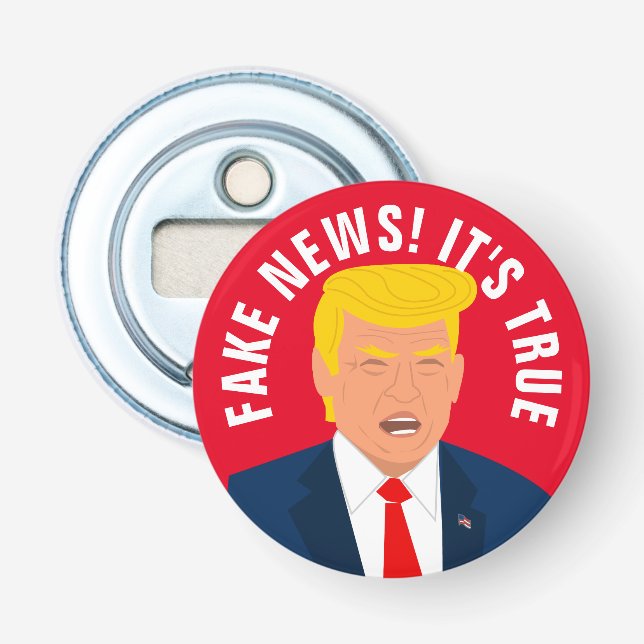 Décapsuleur Drôle Donald Trump dessin animé citation bière mag (Devant)