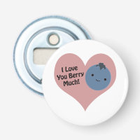 Drôle Je T'Aime Berry Beaucoup mignon Kawaii Blueb