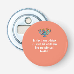 Décapsuleur Drôle Sarcastique Hanoukka Chanukah Citation de té