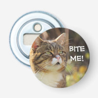Drôle Sassy Chat avec Attitude Bite Me