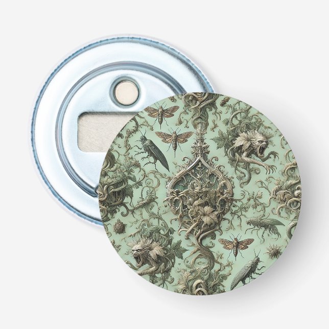 Décapsuleur Elégance Chitinique - Design de papier peint d'ins (Devant)
