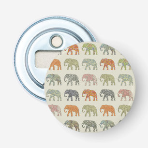 Décapsuleur Eléphant Coloré Animal Motif contemporain