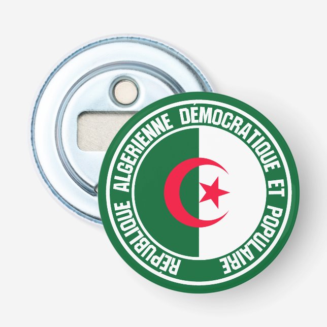 Décapsuleur Emblème du cycle algérien (Devant)