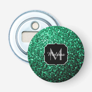 Décapsuleur Emerald Green fausse parties scintillant scintille