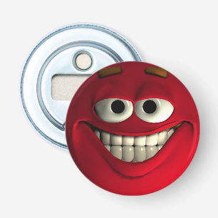Décapsuleur Emoticon Red Big Grin