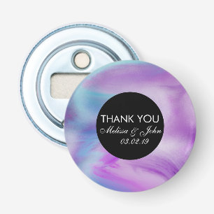 Décapsuleur Encre Liquide Coloré de marbre violet Merci