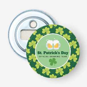 Décapsuleur Équipe de la St. Patrick's Day Drinking Motif