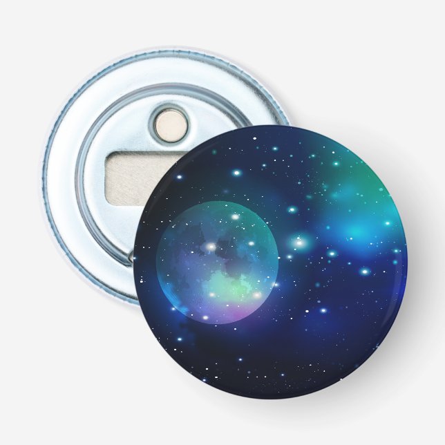 Décapsuleur Espace extra-atmosphérique et étoiles (Devant)