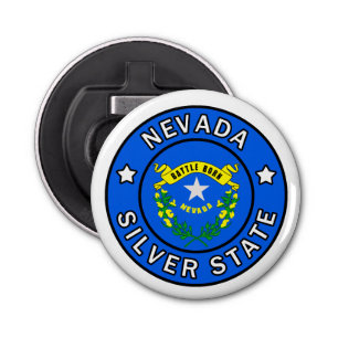 Décapsuleur État Silver du Nevada