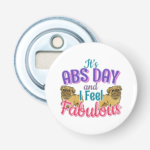 Décapsuleur Exercice Abs Day Core - Amoureux des chiens Carlin